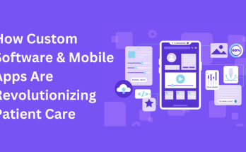 How Custom Software & Mobile Apps Are Revolutionizing Patient Care