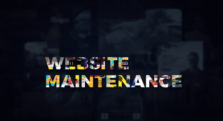 website in maintenance